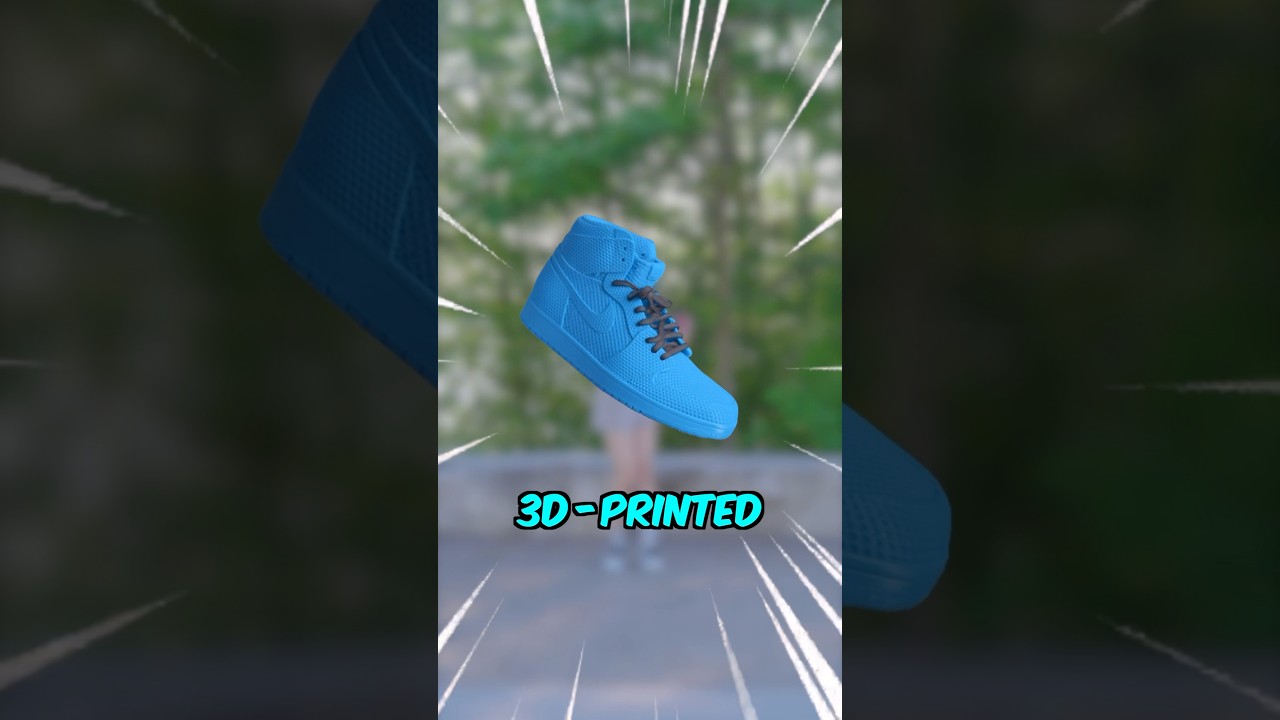 3D Printed Air Jordan Vs. Real 