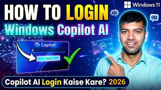 How to Login Windows Copilot AI 😱 | Step-by-Step Setup Guide 2026