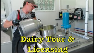 Small Organic Dairy in USA: Tour and Licensing