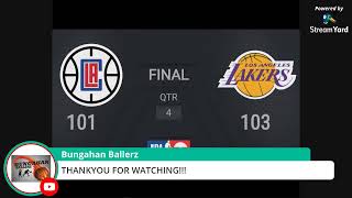 Los Angeles Lakers vs Los Angeles Clippers | Lakers vs Clippers NBA Live Stream | NBA Stream