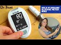 Dr Trust Glucometer 9002 Strips How To Use Sugar Testing Machine Best Sugar Testing Machine 