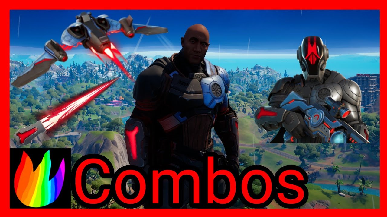 Fortnite Combos for The Foundation (The Rock) with his Set/Styles
