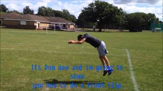 How To Do A Loser Flip & Front Flip Tutorial