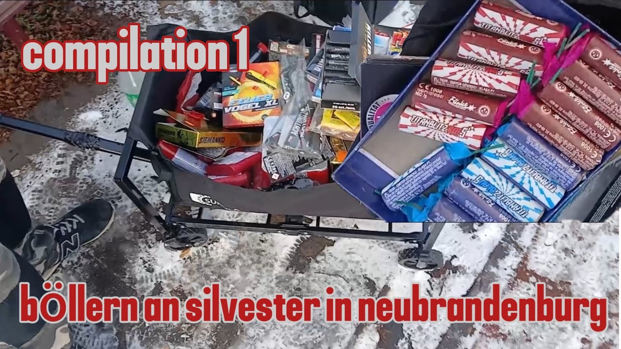 Böllern an silvester in neubrandenburg 2025/26 (p1 raritäte) / deutsch / pyro.best_nb