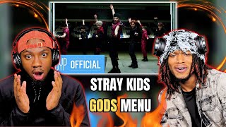 NON KPOP COUSIN First Time Hearing Stray Kids '神메뉴' (GOD's MENU) M/V | REACTION!
