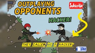 “Outpost Mayhem | They Called Me a Hacker! | Mini Militia Pro Skills"