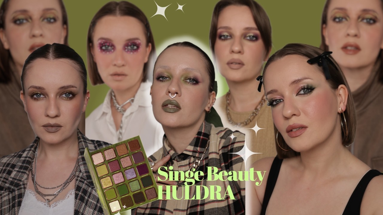 TESTUJĘ HULDRĘ! Nowa paleta Singe Beauty w akcji