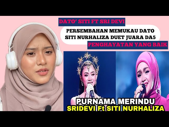 KESYAHDUAN DI PENTAS DANGDUT ACADEMY 5 DATO SITI FT JUARA DA5 | MALAYSIAN REACTION class=