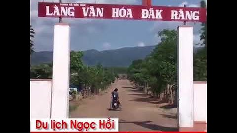 Đám cưới truyền thống của người Giẻ Triêng.