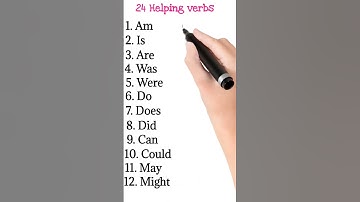 24 helping verbs #shorts #verbs