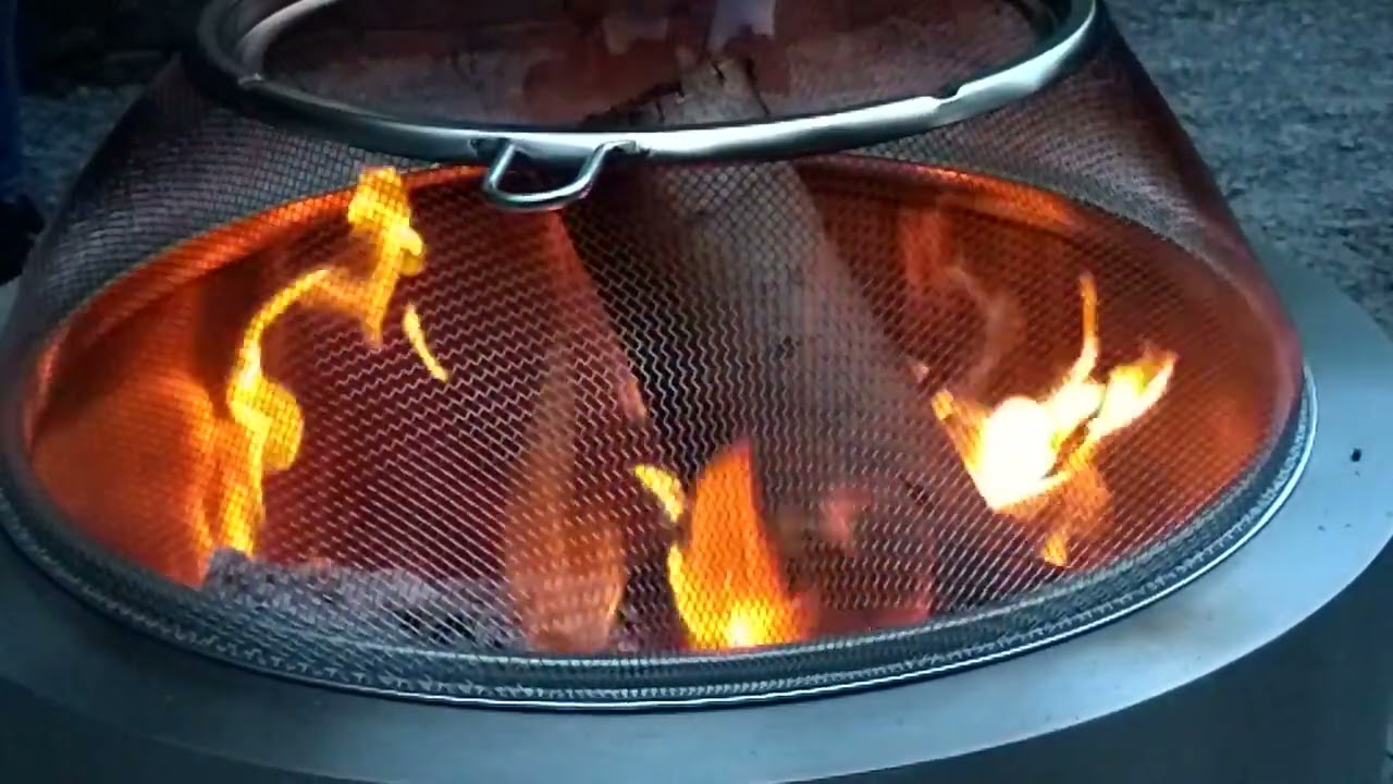 Slow Motion HotShot smokeless firepit YouTube