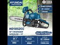 🇰🇷 HYUNDAI Gasoline Chainsaw & Hedge Trimmer 🔥EASY Start System #chainsaw #hedgetrimmer Malaysia