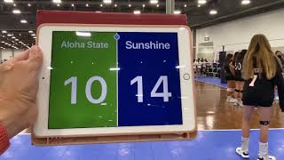 GJNC 2021 ASVBC 14u vs Sunshine 14 Set 2