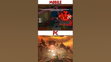 Choo Choo Charles | Mobile vs PC #shorts