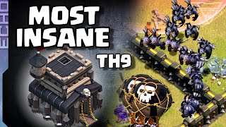 CRAZY Mass Goblin and Mass Minion attacks at Town Hall 9 Clash of Clans