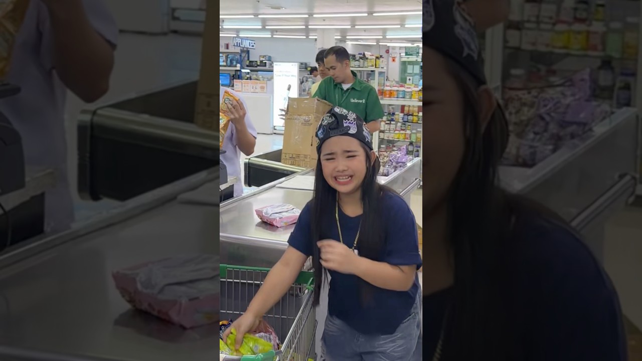 Maiiyak ka talaga pag nasa counter na at wala pa ang Daddy.😃 #alyonabaquial #shorts