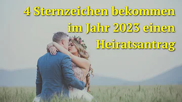 Welche Sternzeichen werden 2023 heiraten?