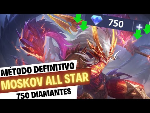 SKIN ALL STAR MOSKOV A 750 DIAMANTES - MÉTODO SUPER BARATO - GUÍA COMPLETA 