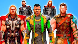 FRANKLIN Surviving 99 YEARS As THOR in GTA 5 | GTA V GAMEPLAY | Team4SHOOTER