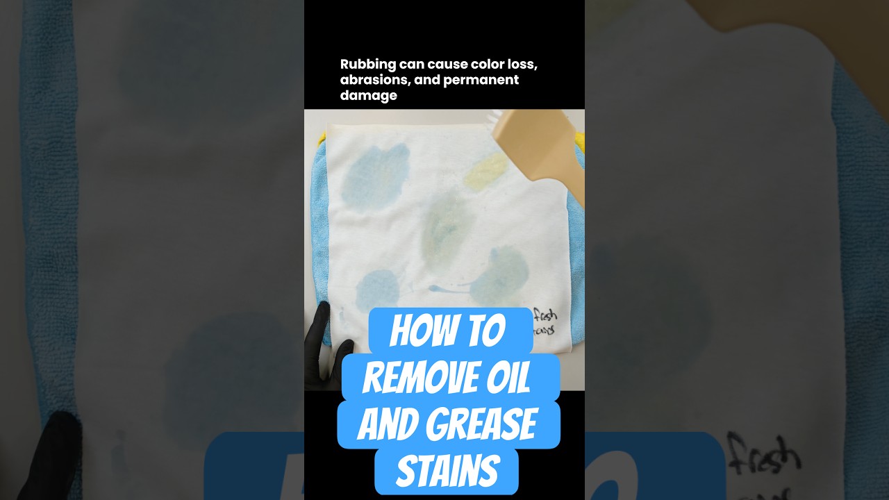 how to get grease out of a dress The RIGHT Ways Remove Stains from Clothes & Fabric Oil & Grease Stain Removal