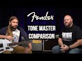 Fender Tone Master Deluxe Reverb Comparison | Original vs. Blonde