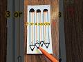 3 or 4 pencils?? #art #easy #creative #drawing #creative #satisfying #trending #easy