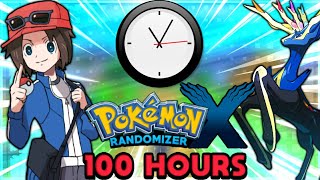 i Spent 100 Hour's in Pokemon X randomized..| There are Many Legendary Pokemon 🤩