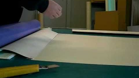 Laminating Demo with the BS