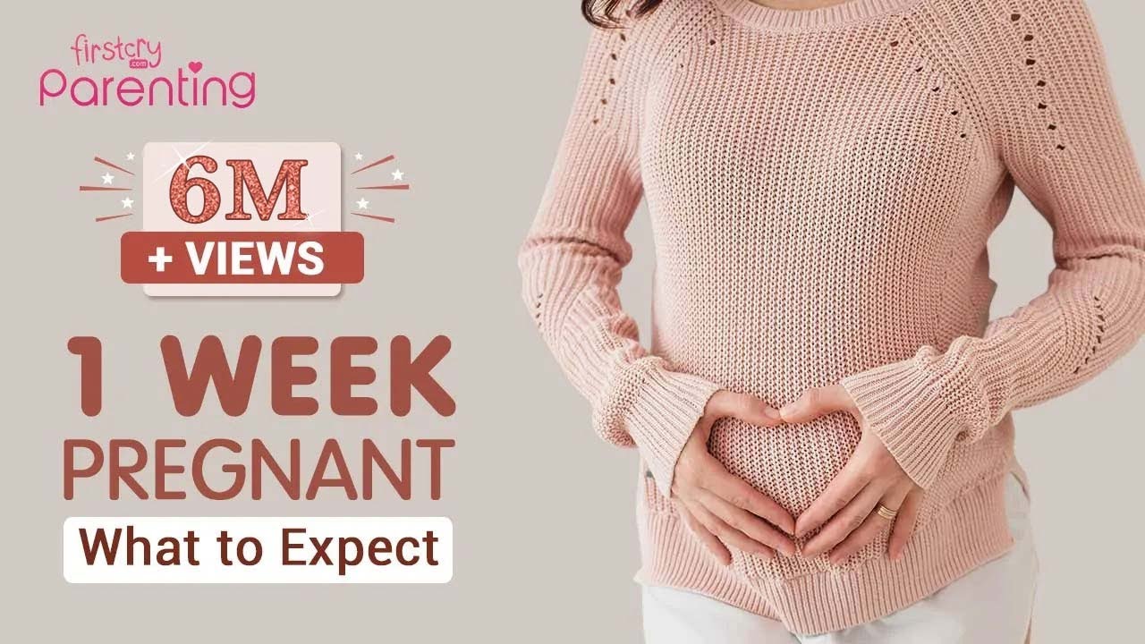 1 Week Pregnant What to Expect? YouTube