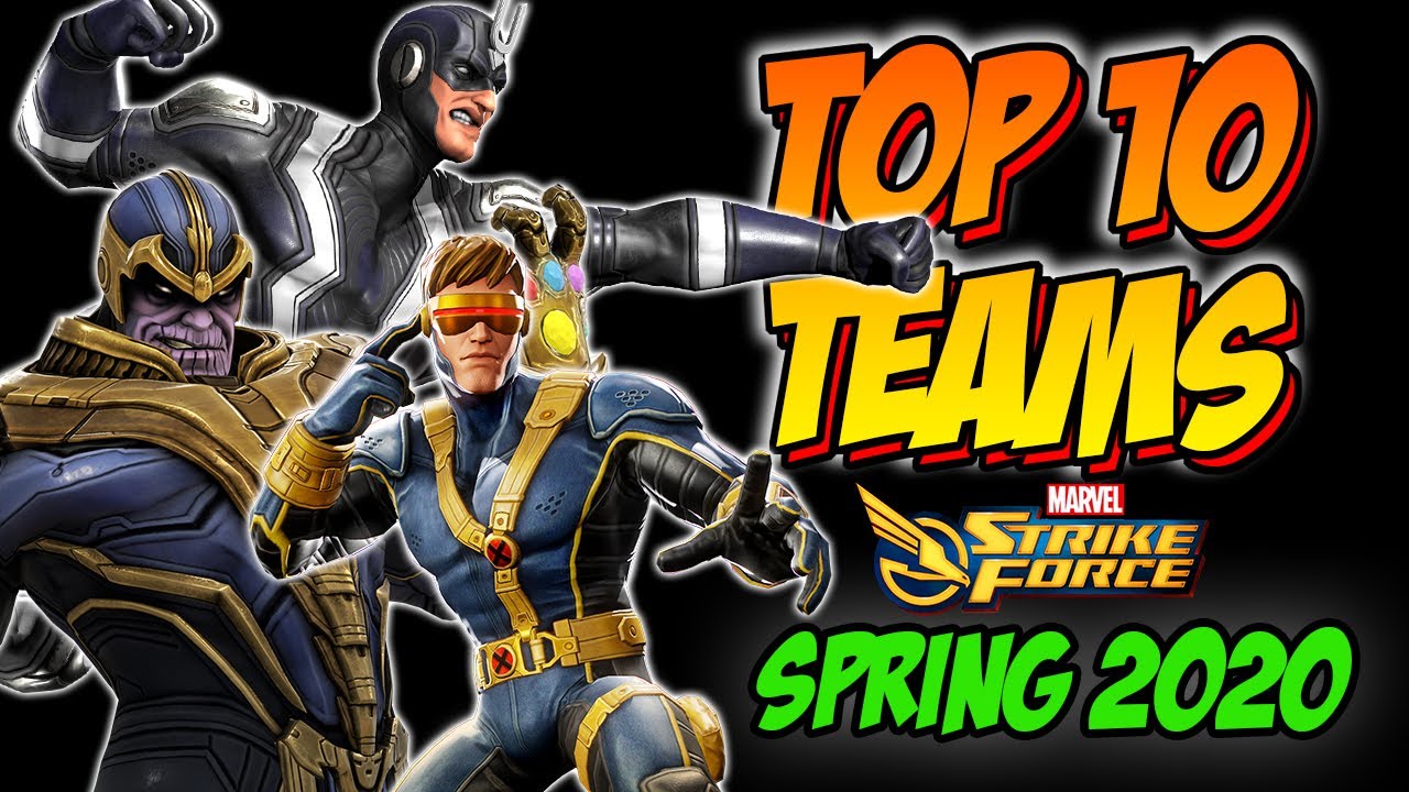 Best teams in Marvel Strike Force - Charlie INTEL