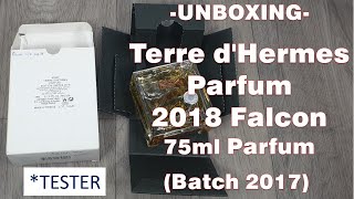 Unboxing Terre d&#39;Hermes Parfum Flacon H 2018 by Hermès  (2017 batch)