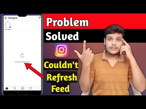 How To Solve Couldn't Refresh Feed Problem On Instagram | Instagram Problem Try Again Later