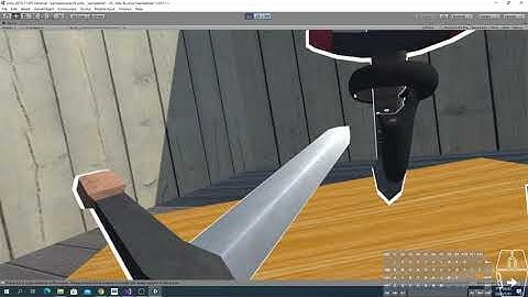 Unity VR 抓取物件 展示