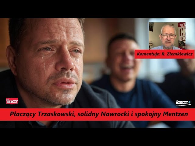 Miniatura: Płaczący Trzaskowski, solidny Nawrocki i...