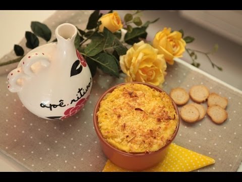 apê.ritivos - Escondidinho de carne seca e cream cheese!