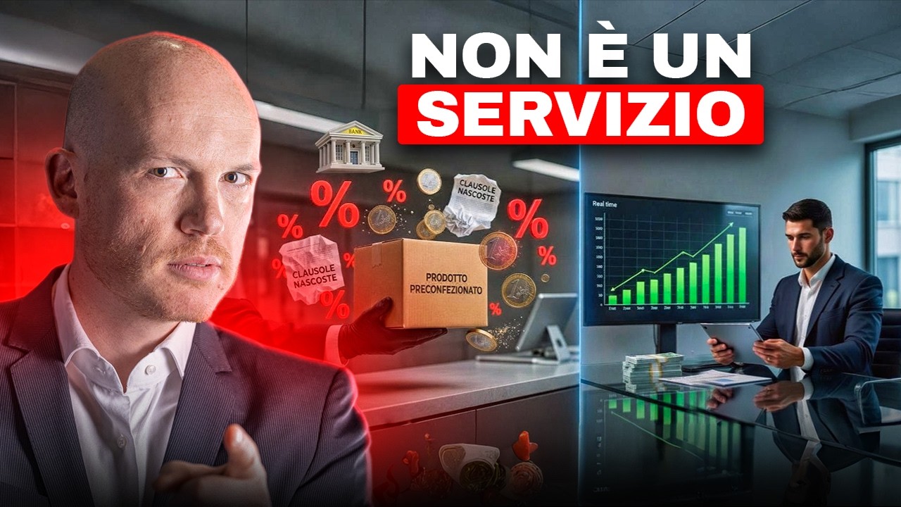 In banca non paghi un servizio: paghi un PRODOTTO (e perdi soldi)