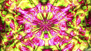 100% Procedural Audio Reactive Flower __