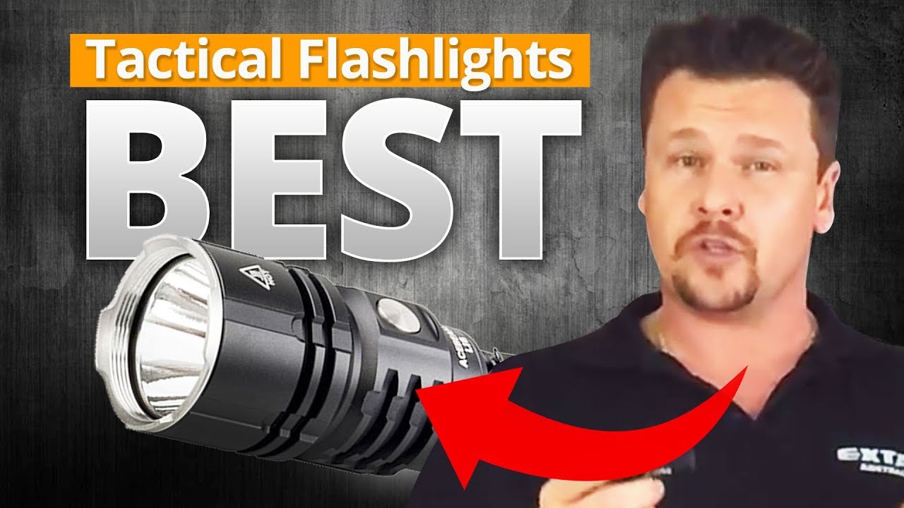 5 TACTICAL Flashlights SUPER Review Extac Australia Survival