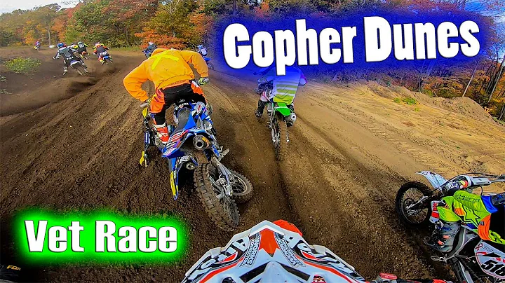 Guy tried to kick my bike  Vet race at Gopher Dune...