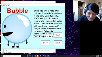 Earliest "first BFDI animation" discovered! (February 20, 2009)