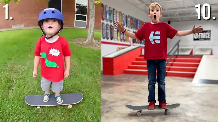 0 TO 10 YEARS OLD SKATEBOARDING JOURNEY / Ryden Sc...