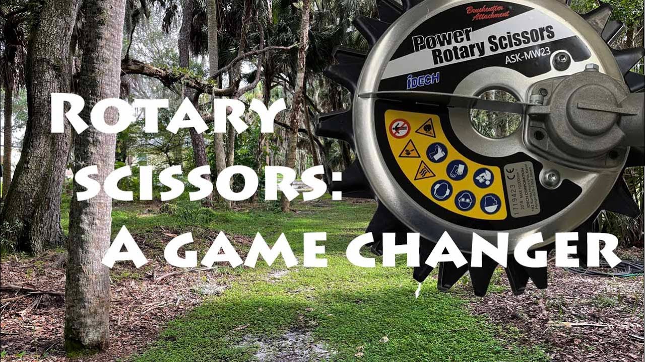 Rotary Scissors - Win the Weed War