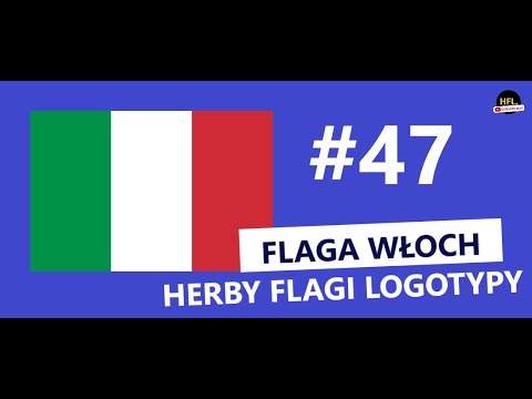Herby Flagi Logotypy #47 | Flaga Włoch