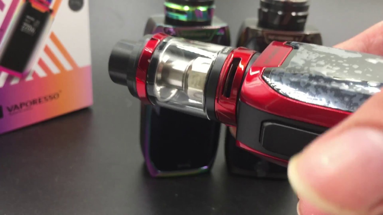 mod vaporesso revenger x kit unboxing