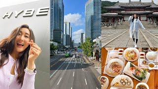 Korea Travel Vlog: HYBE INSIGHT museum, BTS sights, Korea travel apps