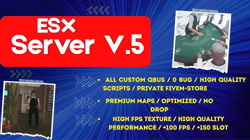 ESX V5 Server for Sale 2025   FiveM Full Open Source Server   400+ Premium Scripts   MLOs Included