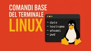 Corso terminale Linux (1) Primi comandi basilari
