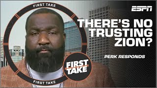 Details Zion Williamson is a generational talent that WE CAN’T TRUST! - Kendrick Perkins | First Take News