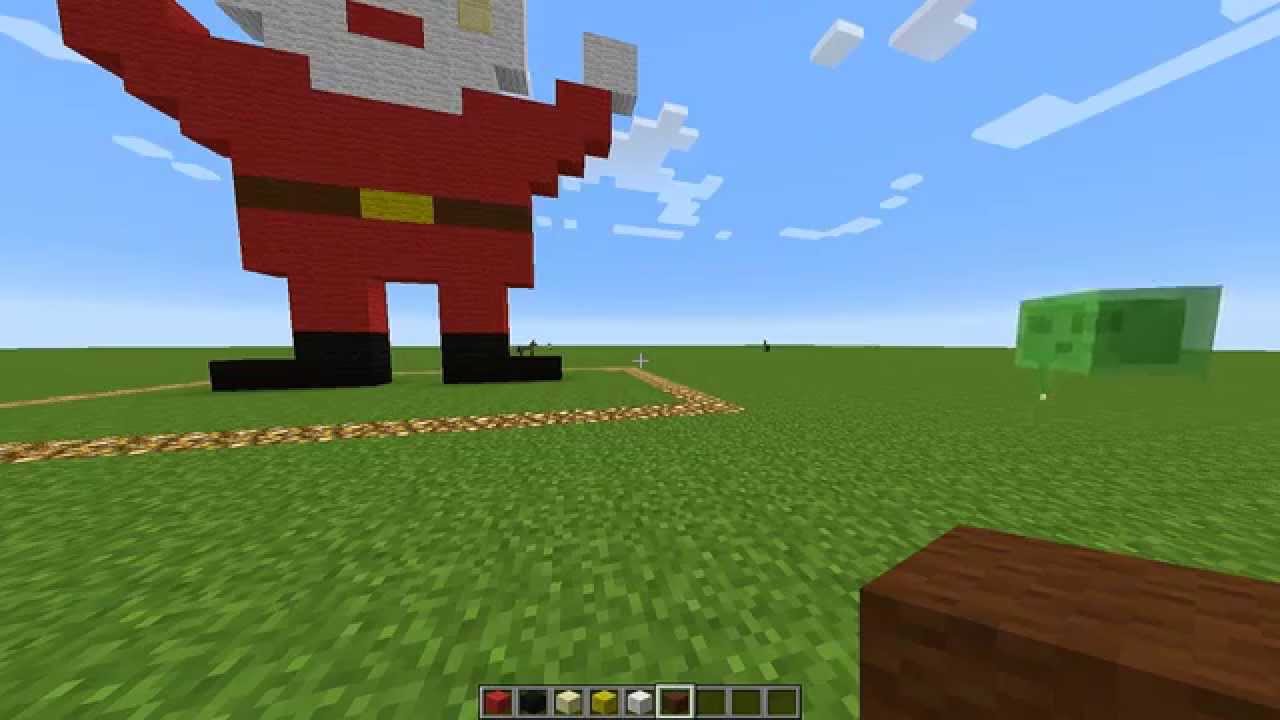 como fazer o pixel art do herobrine
