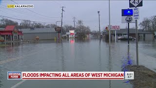 Flood concerns continue as water begin to recede